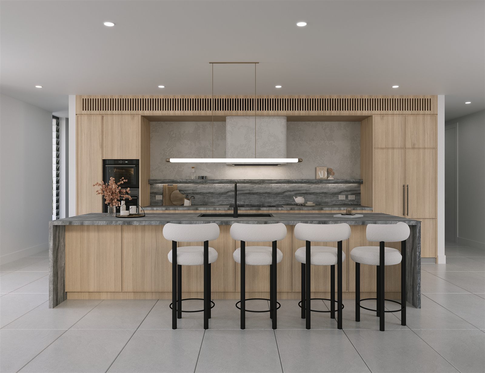 40 Pemberton St, Strathfield — kitchen concept render